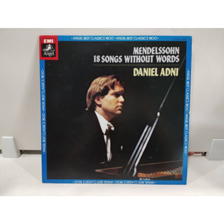 1LP Vinyl Records แผ่นเสียงไวนิล MENDELSSOHN 18 SONGS WITHOUT WORDS  (E12E83)