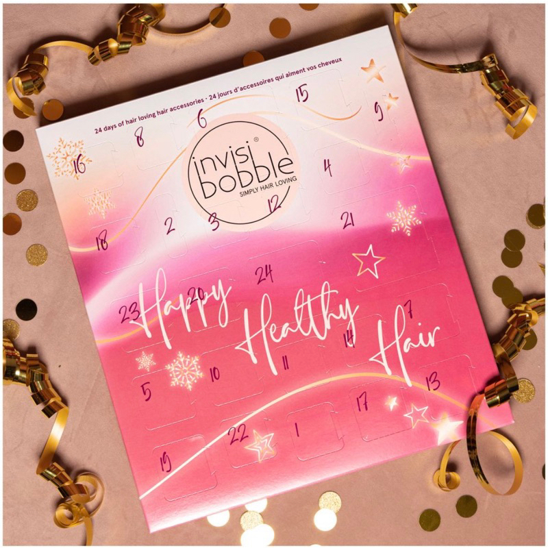 ยทงรัดผม invisibobble Hair Loving Advent Calendar 1 กล่อง Shopee