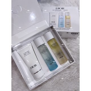 Dior make up removal with purifying water lily skin care set 🌸limited set สุดคุ้ม🌸 dior la mousse off / on