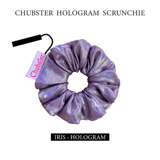 Iris - Hologram Scrunchie ยางมัดผม (จิ๋ว) ผ้าโฮโลแกรม