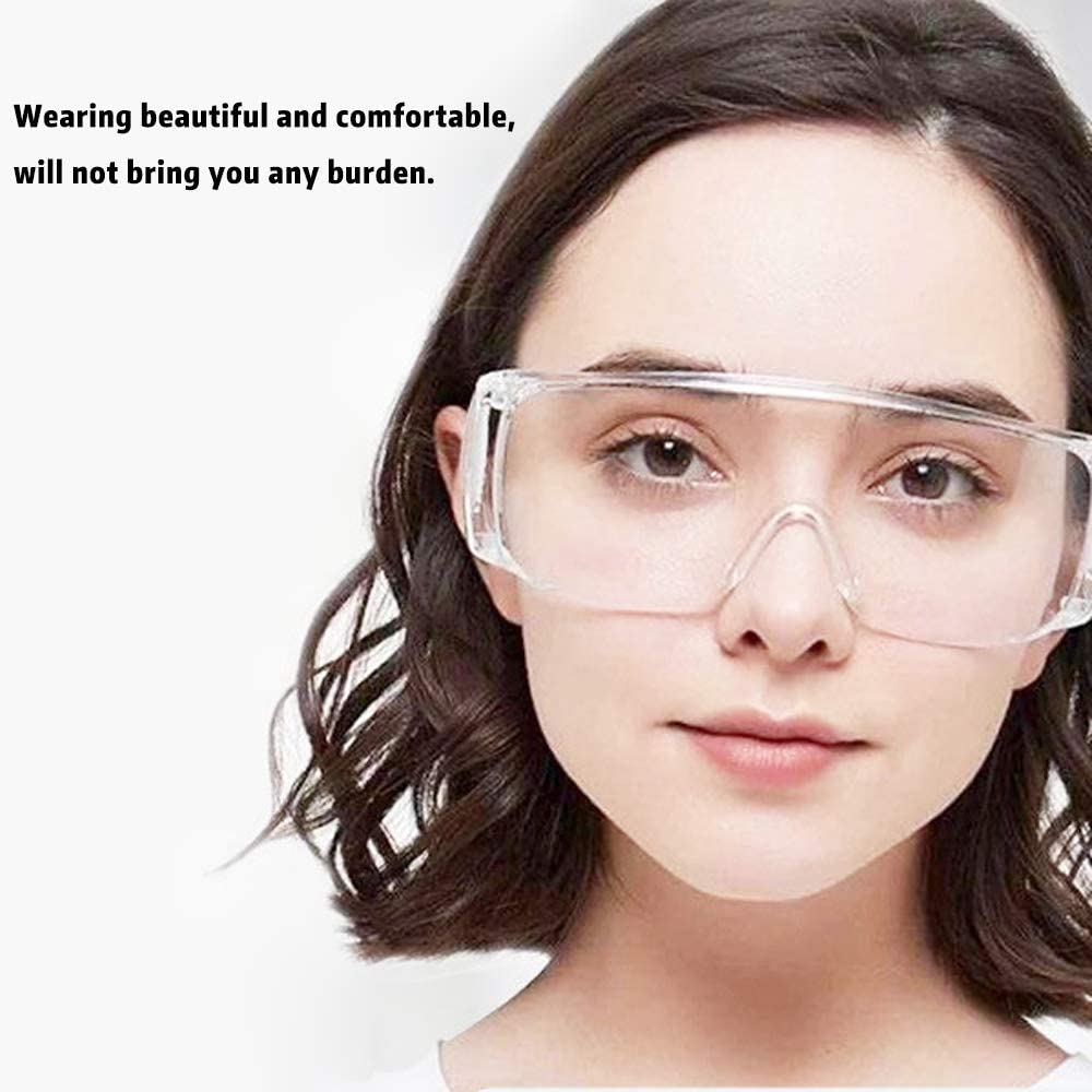 แว่นกันลม-กันสารเคมี-มีช่องระบายอากาศ-ปิดทุกด้าน-ใส่ทับแว่นสายตาได้-เลนส์ใสปิ้ง-นำเข้าจากอเมริกา-เกรดพรีเมี่ยม