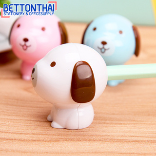 Deli 0550 Pencil Sharpener กบเหลาดินสอรูปด๊อกกี้น้อย คละสี 1 ชิ้น กบ กบเหลา ที่เหลาดินสอ กบเหลาดินสอ อุปกรณ์การเรียน