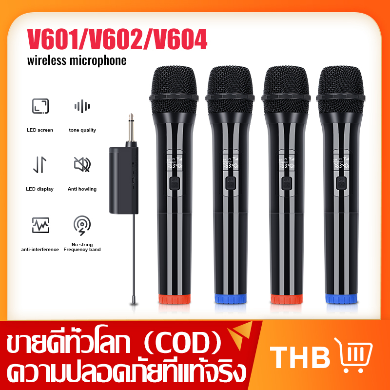 v604-ไมโครโฟนไร้สาย-uhf-เชื่อมต่อไมโครโฟนไมโครโฟนขนาดไมโครโฟนแบบพกพาไมโครโฟนแบบพกพาได้สำหรับการประชุมไมโครโฟนไร้สาย