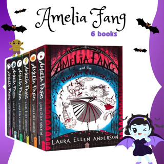 หนังสือชุด Amelia Fang (ชุด 6 เล่ม) หนังสือภาษาอังกฤษ chapter book หนังสือหัดอ่านภาษาอังกฤษ แวมไพร์ ผจญภัย