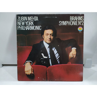 1LP Vinyl Records แผ่นเสียงไวนิล  ZUBIN MEHTA NEW YORK PHILHARMONIC   (E14D22)