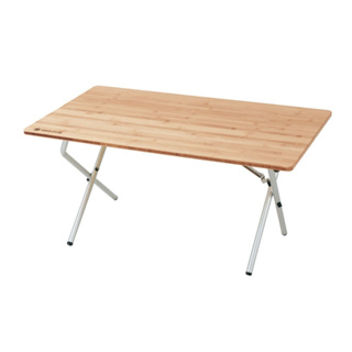 Snow Peak Single Action Low Table Bamboo (TR)