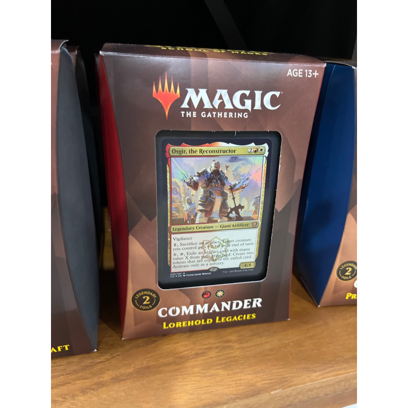 MTG Commander Decks 2021 Lorehold Legacies Shopee Thailand