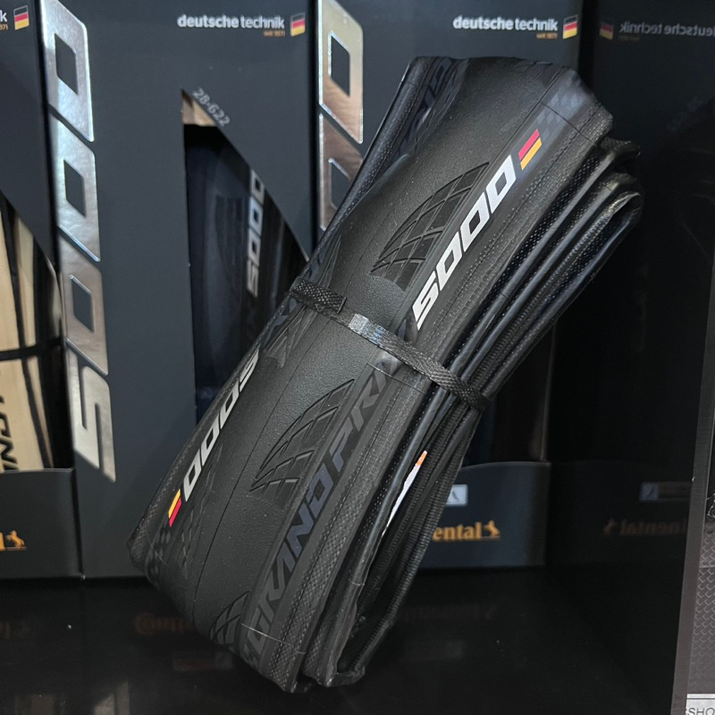 Continental Grand Prix 5000 Fahrradreifen – 700x28C, Vectran-Durchstichschutz