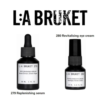 L:A BRUKET 279 Replenishing serum / 280 Revitalising eye cream