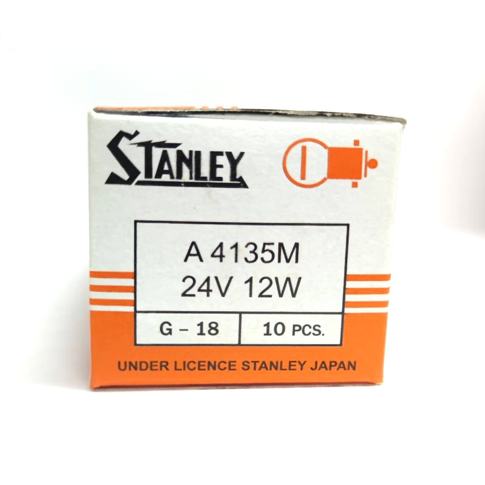 หลอดไฟ-stanley-69-1จุด24v-12w-4135-made-in-japan-หลอดไฟสัญญาณ-สแตนเลย์-made-in-japan