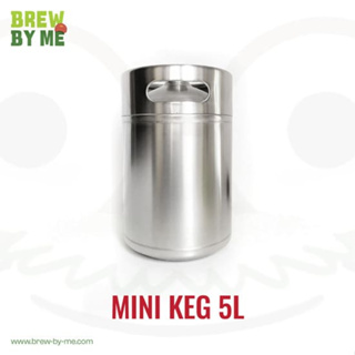 Mini Keg 5L Stainless Steel สำหรับ Nitro Cold Brew Coffee ,Homebrew