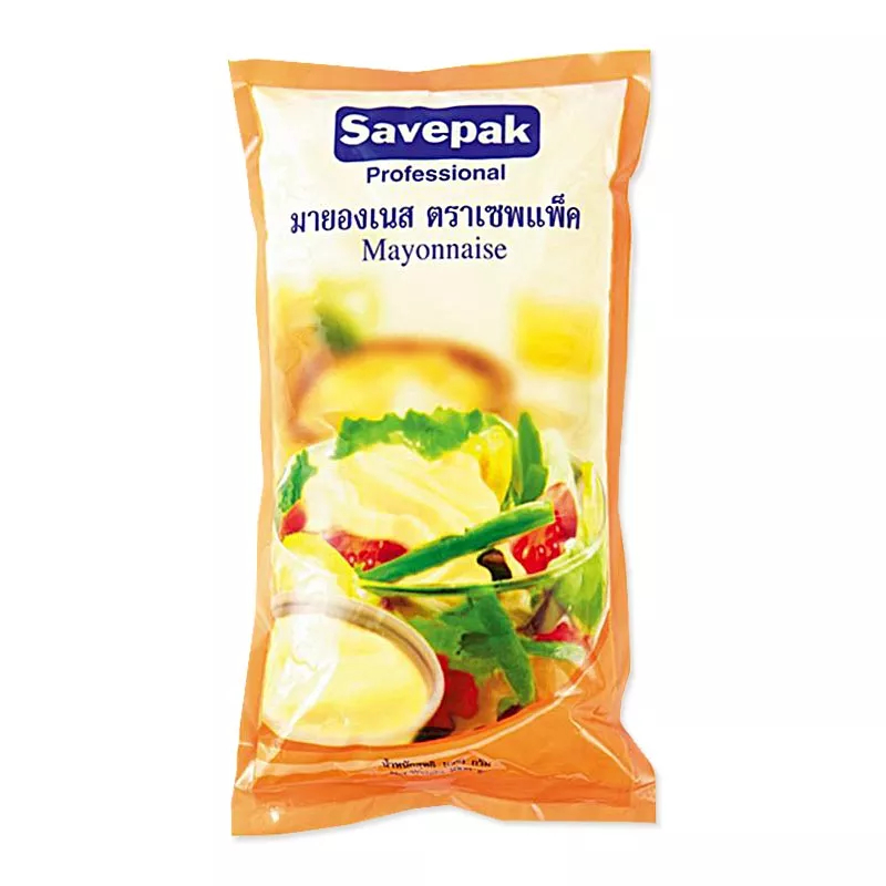 มายองเนส 1,000 กรัม ตราเซพแพ็ค - Savepak Mayonnaise 1 kg. | Shopee Thailand