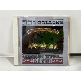 1 CD MUSIC ซีดีเพลงสากล   PHIL COLLINS SERIOUS HITS...  LIVE!    (N9B92)