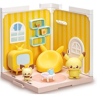 Pokemon Pokepiece บ้านนั่งเล่น Pikachu &amp; Pichu