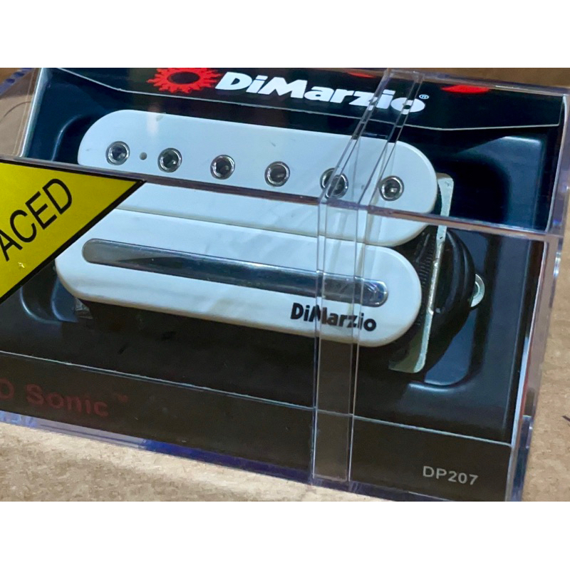 ปิ๊กอัพกีต้าร์ไฟฟ้า-dimarzio-humbucker-the-d-sonic-dp207f-bridge-หมุดและใบมีดnickel