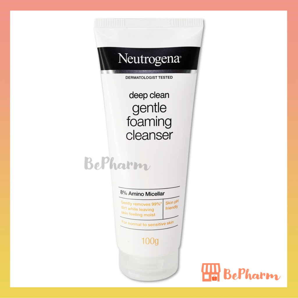 โฟมล้างหน้า-neutrogena-deep-clean-gentle-foaming-cleanser-100-g-โฟมล้างหน้านูโทรจีนา-นูโทรจีนา-นูโทรจีน่า