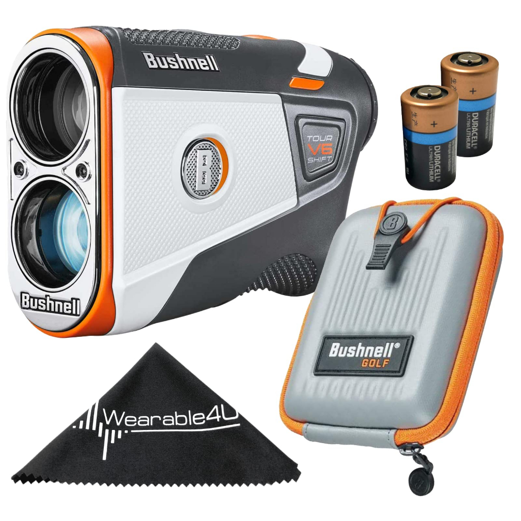 bushnell-tour-v6-tour-v6-shift-laser-golf-rangefinder-with-wearable4u-bundle