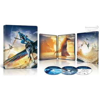 Avatar: The Way of Water (4k+Blu Ray+Steelbook) (2023) (3 DISC) (แผ่นนำเข้า ไม่มีซับไทย ไม่มีซับไทย)