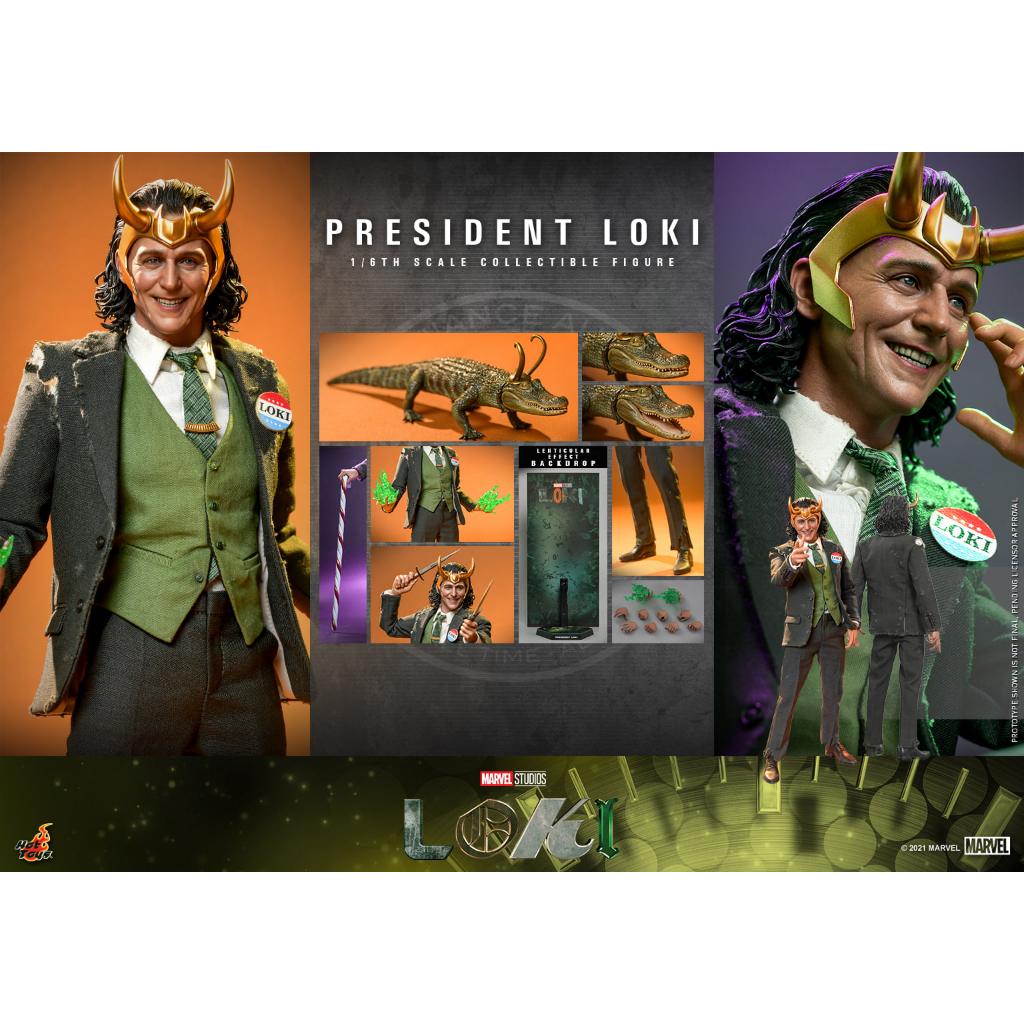 พร้อมส่ง-ฟิกเกอร์-hot-toys-tms066-1-6-loki-president-loki