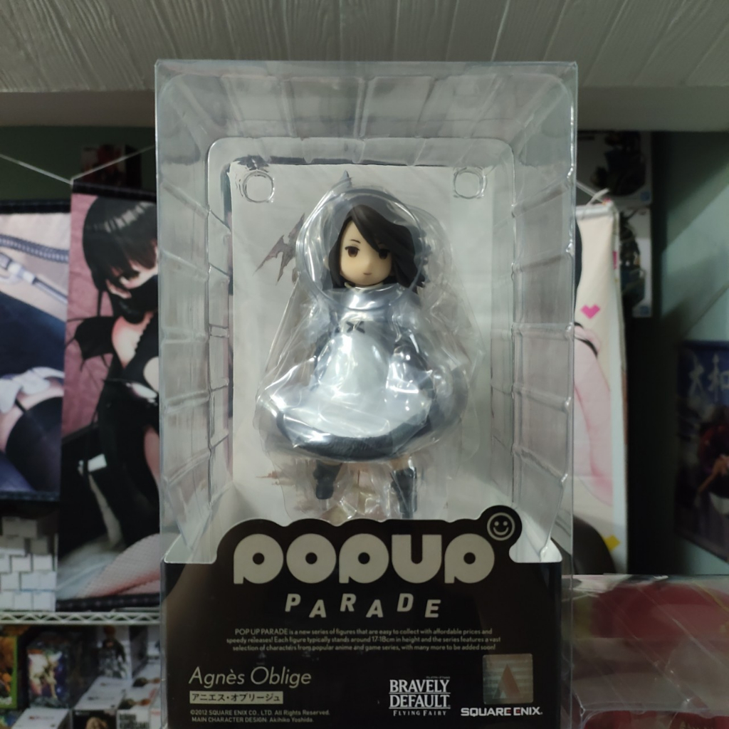 Figurine Agnès (Flying Fairy) – Bravely Default – Statue Collector N3DS – État Nickel