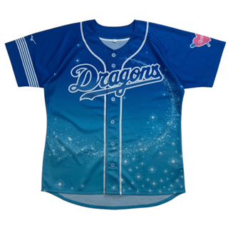 เสื้อเบสบอล Dragons Mizuno Size L