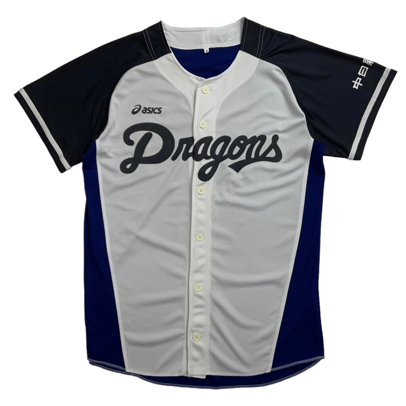 เสื้อเบสบอล-dragons-asics-size-l