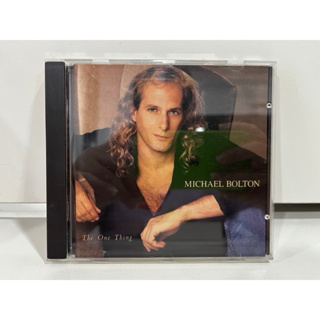 1 CD MUSIC ซีดีเพลงสากล   MICHAEL BOLTON THE ONE THING  COLUMBIA   (A3A72)