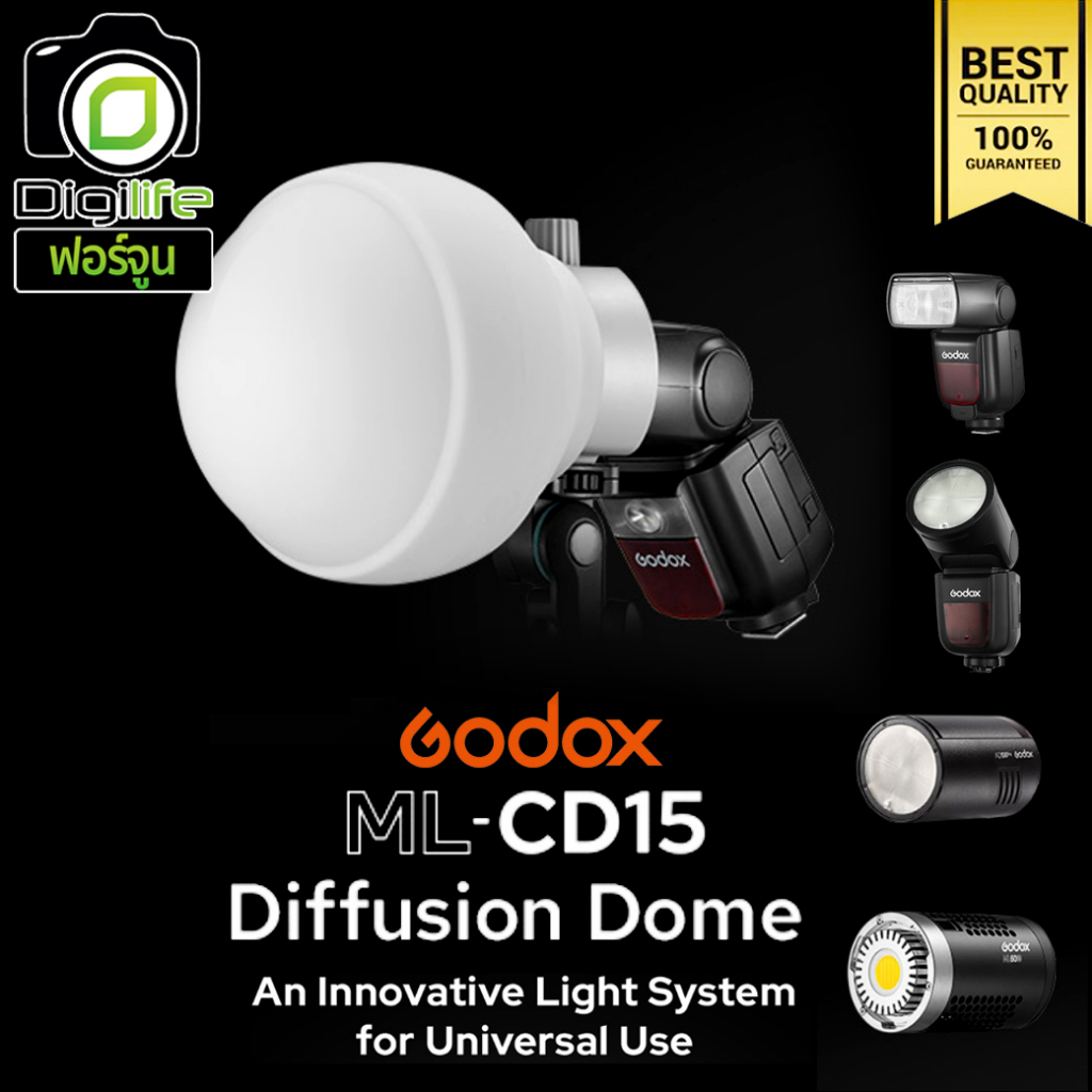 godox-softbox-ml-cd15-collapsible-diffusion-dome-kit-สำหรับแฟลชหัวเหลี่ยม-แฟลชหัวกลม-แฟลชและ-ledเมาท์godox