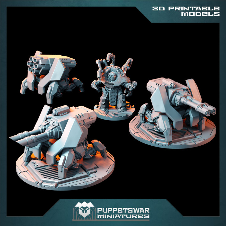 strikers-engineer-gun-platform-high-quality-and-detailed-3d-print-miniature-war-game-puppetswar-miniatures