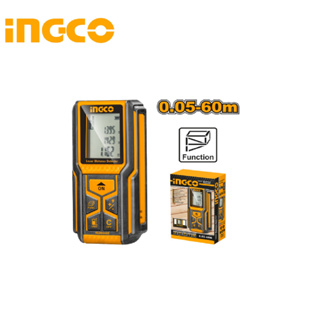 INGCO เครื่องวัดระยะเลเซอร์ 60 เมตร  รุ่น HLDD0608  หน้าจอไฟ LCD สามารถอ่านในที่มืด ช่วยอ่านง่ายยิ่งขึ้น B