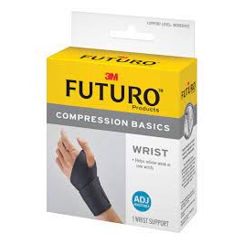 Futuro Compression Basics Wrist Support ADJ พยุงข้อมือ รุ่นเบสิค ขนิดกระชับได้ 3M