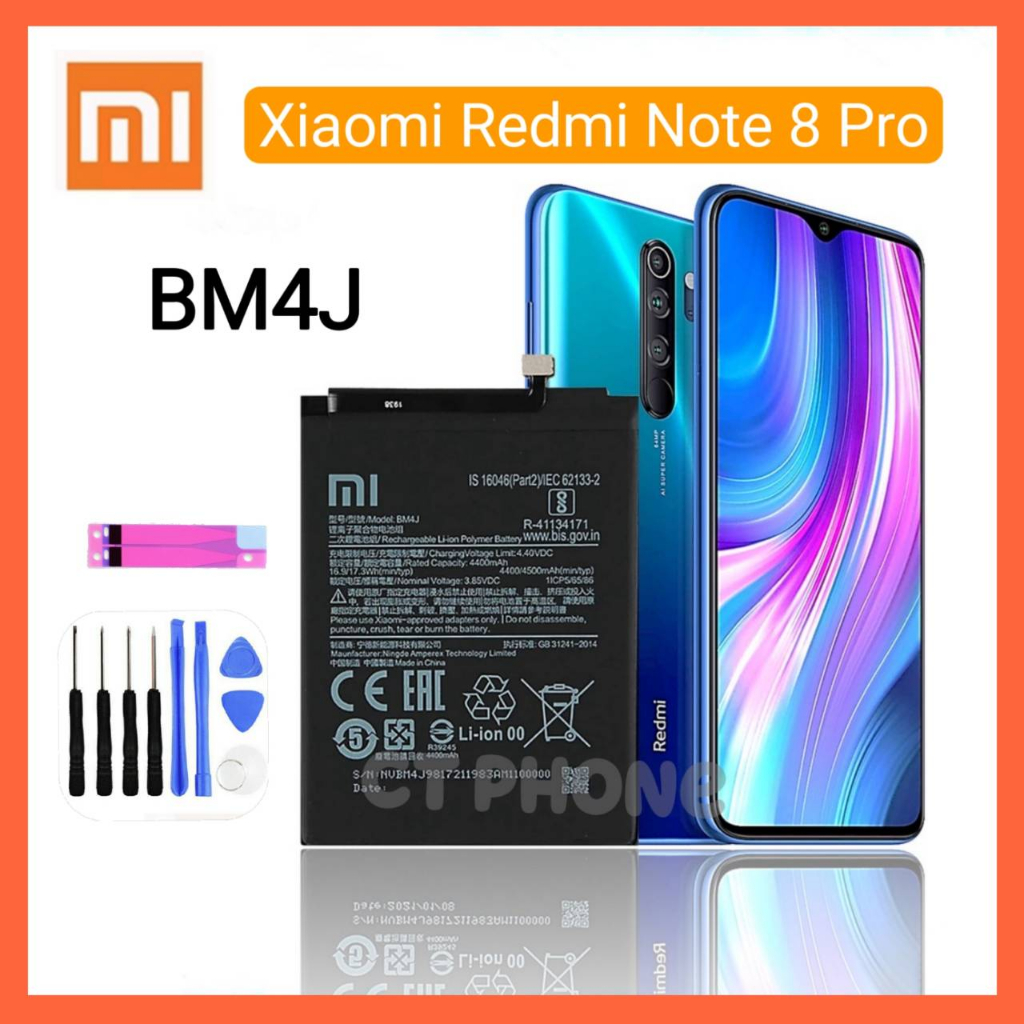 แบต Xiaomi Redmi Note 8Pro Redmi 8 pro BM4J original แบตเตอรี่ Xiaomi ...