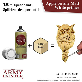 🔥มีของพร้อมส่ง🔥 Army Painter Speedpaint 2.0 Pallid Bone 18ml AP-WP2006 สีทาโมเดล สีอะคริลิคสูตรน้ำ Water Based Acrylic