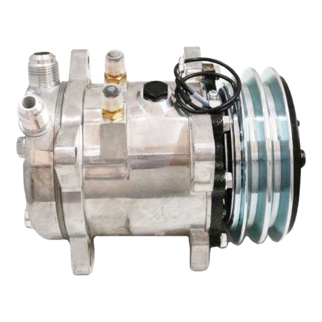 คอมแอร์ ซันเด้น 507 12V. หัวแฟร์ เตเปอร์,SD 507 คอมเพรสเซอร์ คอม แอร์ ...