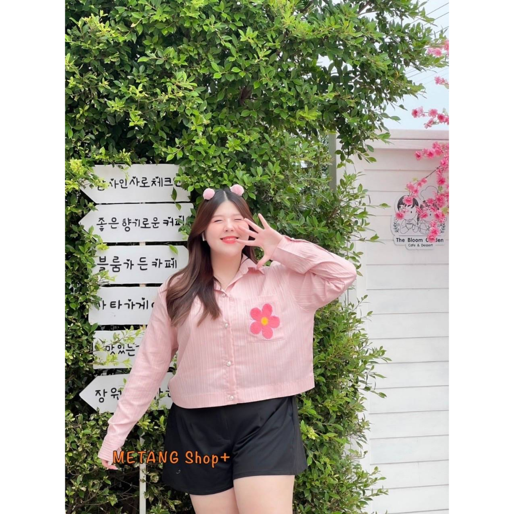 plussize-เสื้อคนอ้วน-อก-40-52-หน้าผ้า52-วงแขน-26-ยาว23