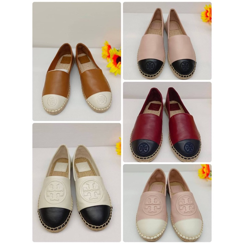 พร้อมส่ง-sale-3799-ถูกที่สุด-รุ่นตามหา-ยอดนิยม-รองเท้า-tory-burch-size-us-6-มีรอยเลอะบางๆข้างในตรงส้นเล็กน้อย