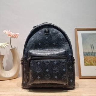 MMCM STARK STUDS SMALL BACKPACK IN VISETOS◾ SMALL ◾