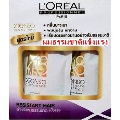 Loreal Xtenso Oleoshape ลอรีอัล ครีมยืดผมธรรมชาติแข็งแรง ผมเคมีประจำ ผมเส้นใหญ่ธรรมชาติ หยิกหยักศก ผมอ่อนแอ