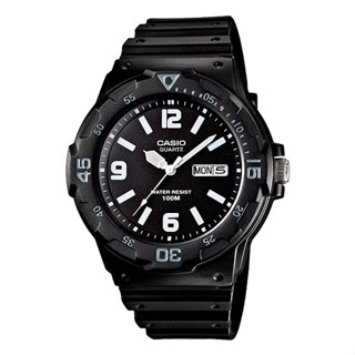 [ของแท้] Casio นาฬิกาข้อมือ รุ่น MRW-200H-1B2V  ของแท้ รับประกันศูนย์ CMG 1 ปี