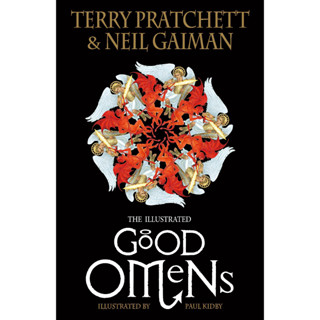 หนังสือภาษาอังกฤษ The Illustrated Good Omens Hardcover by Terry Pratchett &amp; Neil Gaiman