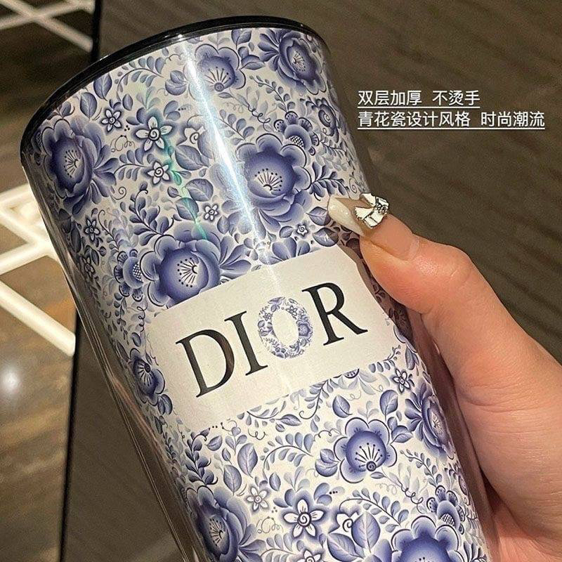 แก้วน้ำ-ลาย-dior-หลอด-โลโก้