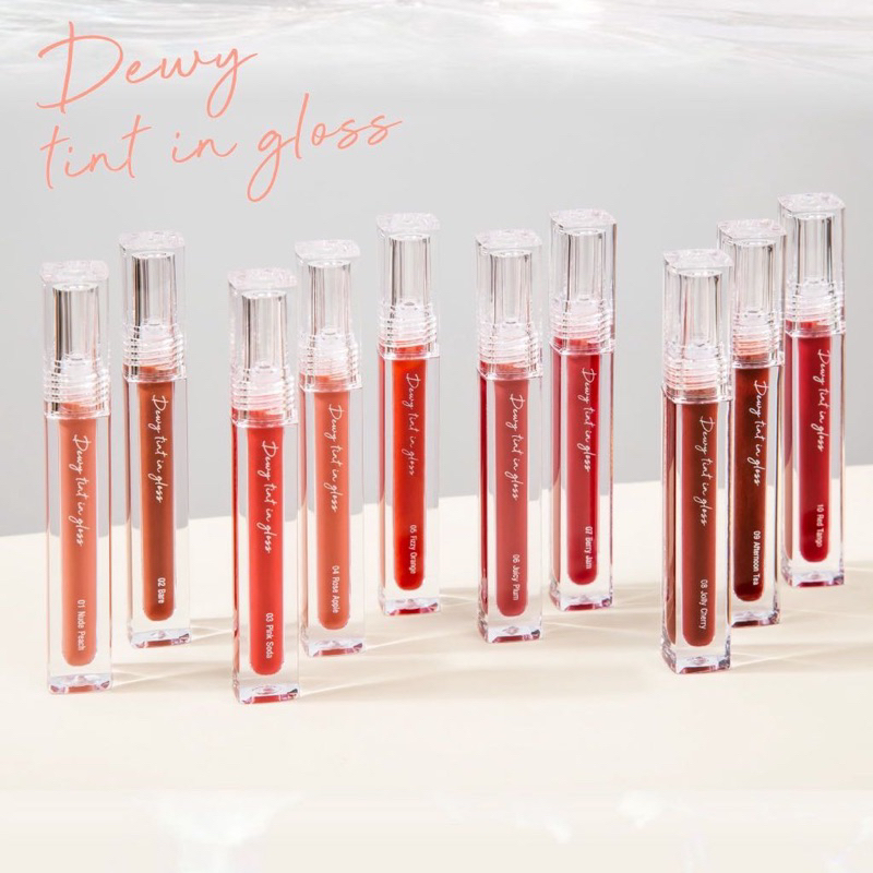 Meilinda Lip Dewy Tint in Gloss Shopee Thailand