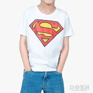 DOSH BOYS T-SHIRTS SUPERMAN เสื้อยืดคอกลม แขนสั้น เด็กผู้ชาย DSBT5129-OW