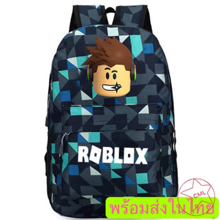 Roblox กระเป๋านักเรียน กระเป๋าคอมพิวเตอร์ สําหรับเด็กผู้ชาย และผู้หญิง 0700