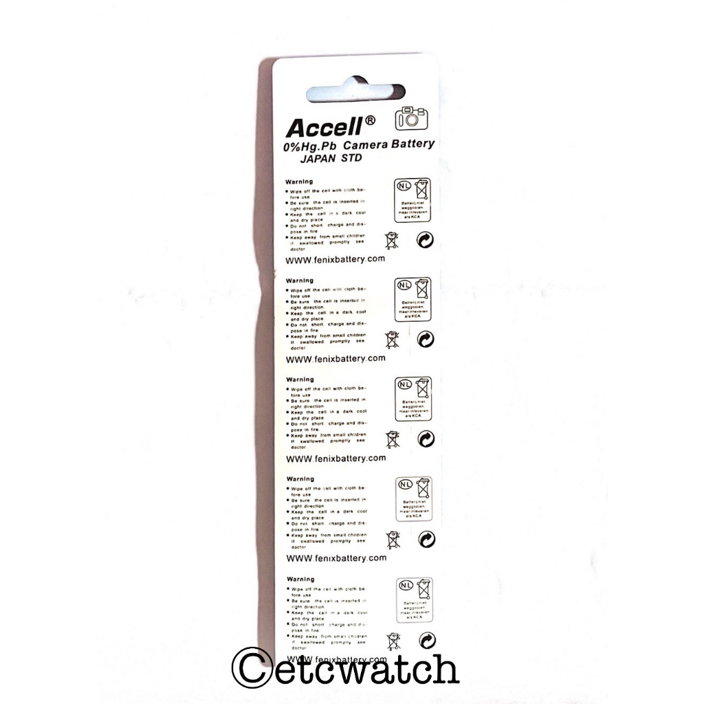 พร้อมส่ง> ถ่านกระดุม Accell LR44 / AG13 / L1154 1แผง 10ก้อน | Shopee ...
