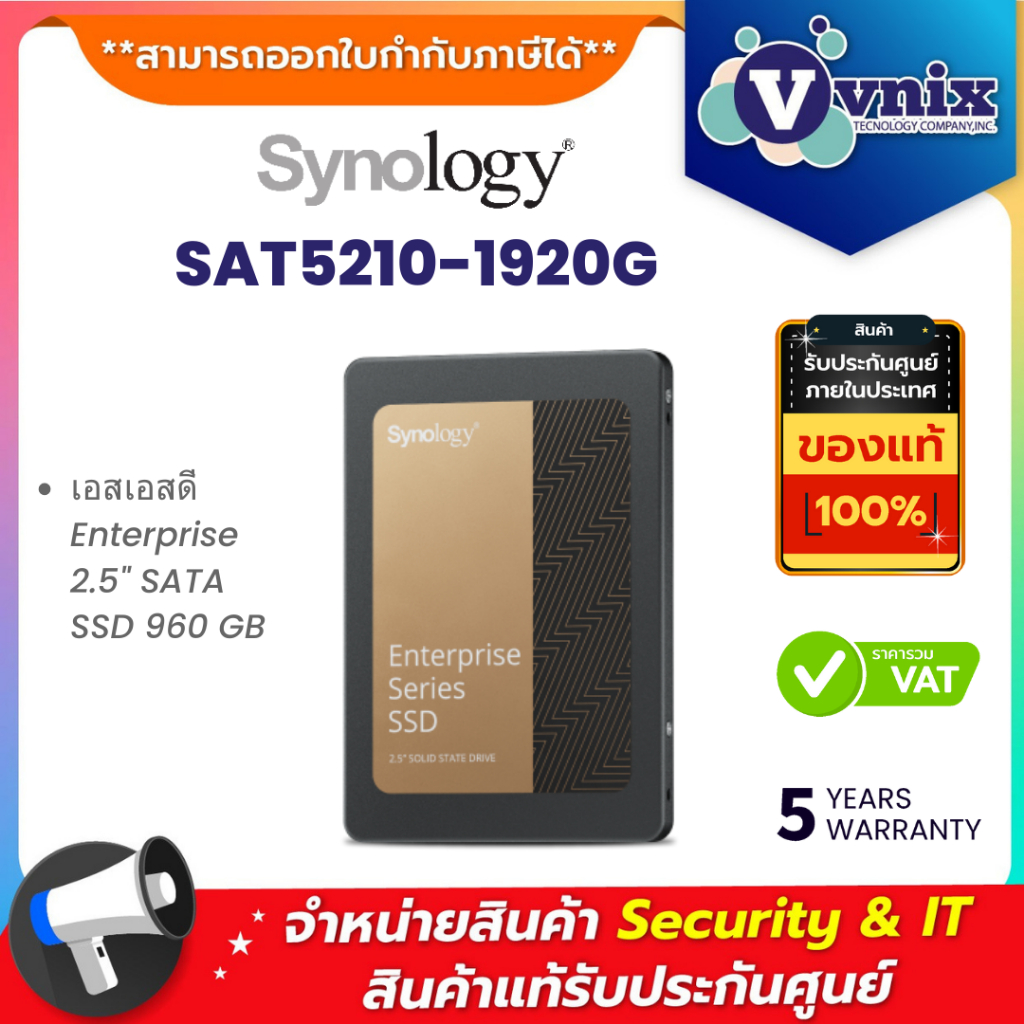 SSD Synology SAT5210-480G - 480 Go - Disque Externe - Neuf