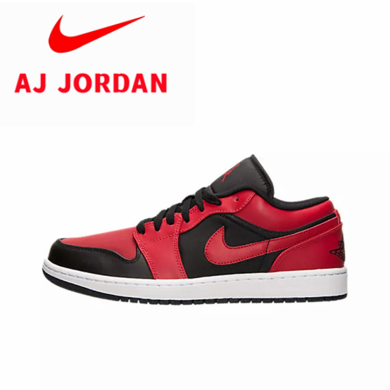 air-jordan-1-retro-low-black-gym-สีดำแดง