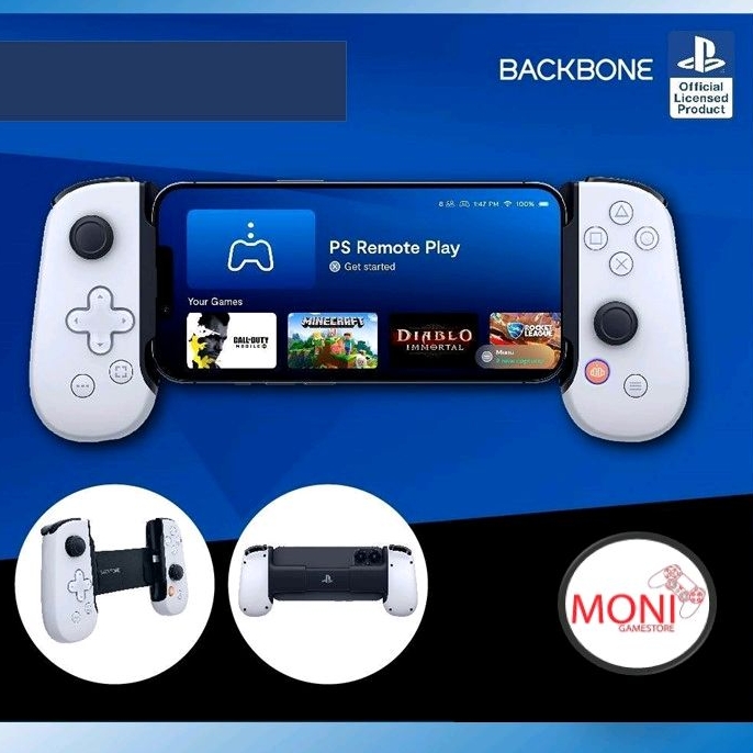 Backbone One PlayStation Edition for PS5 port lighting Shopee Thailand