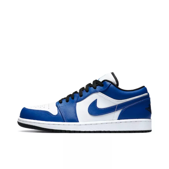 air-jordan-1-low-game-royal-สีขาวและฟ้า-lightning