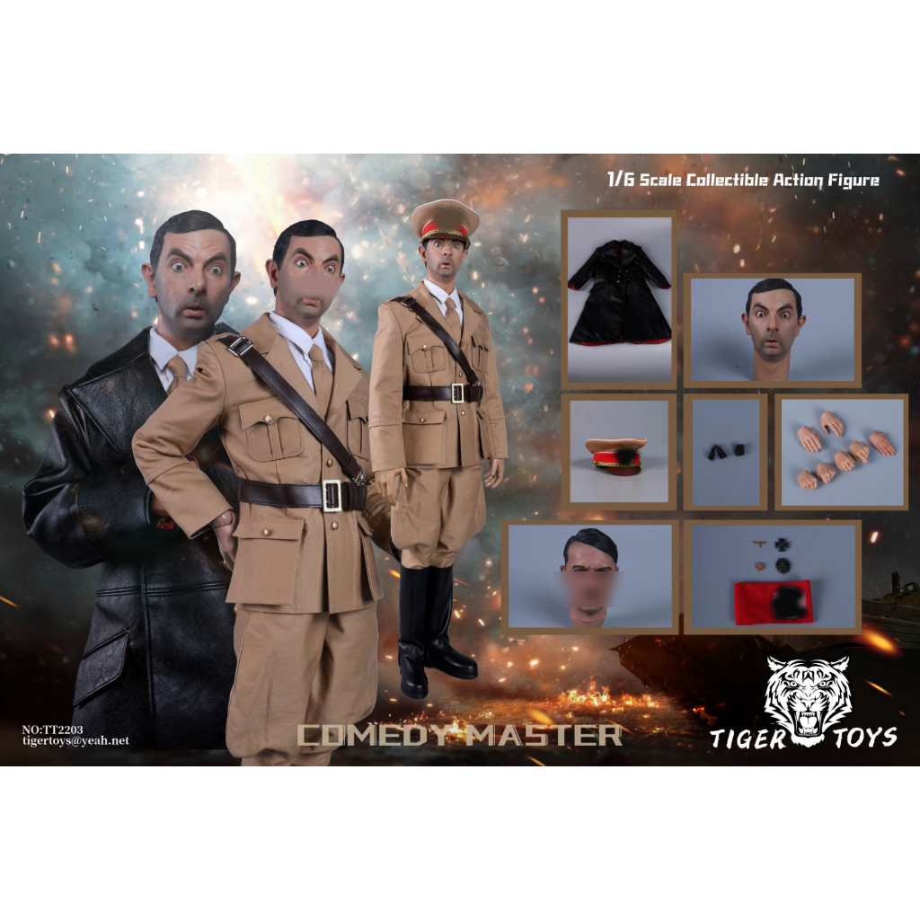 TIGERTOYS : Comedy Master TT2203 - สเกล 1/6 (กล่องยับ) | Shopee